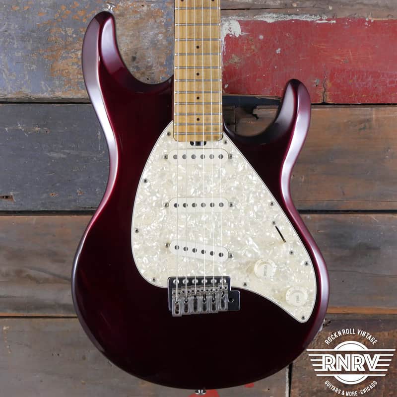 1995 Ernie Ball Music Man Silhouette Special SSS - Candy Red image 1