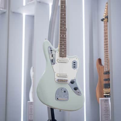 Fender MIJ Moeka Shiotsuka Signature Jaguar 2025 - Aged Sonic Blue image 1