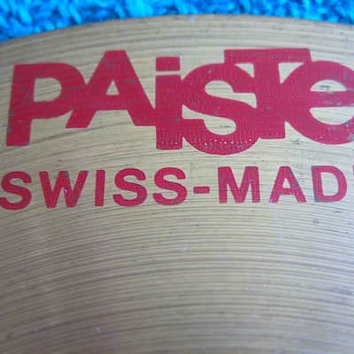 Paiste 6" Cup Chime #5 Cymbal (signed by Chad Wackerman) image 3