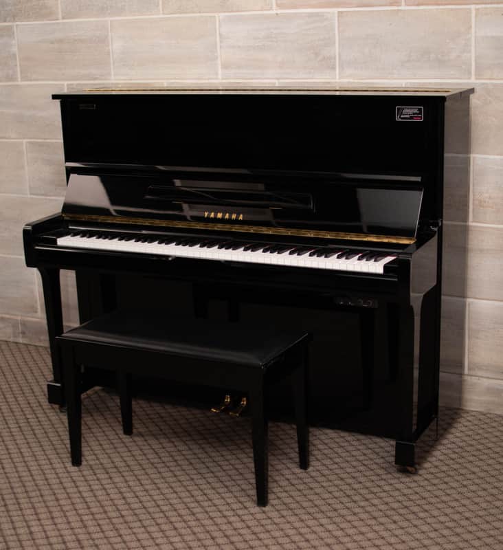 Yamaha U100SX Silent Piano — Made in Japan | Play Anytime w/ Headphone image 1