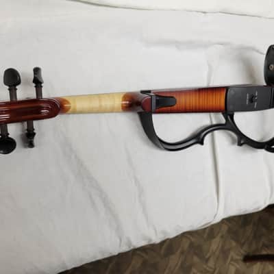 Yamaha Professional Silent Violin, model SV250 circa 2020, with used case image 6