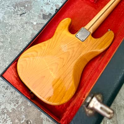 Fender Precision Bass 1977 - Natural  original vintage USA image 12