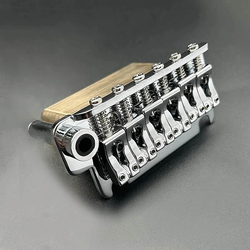 Brass Block Stratocaster Strat Style Guitar 2 Point Bridge Tremolo System 10.5MM image 1