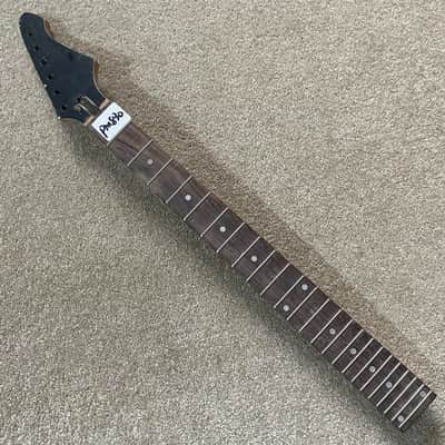 Black Maple Electric Guitar Neck, Rosewood Fingerboard 24 Frets image 1