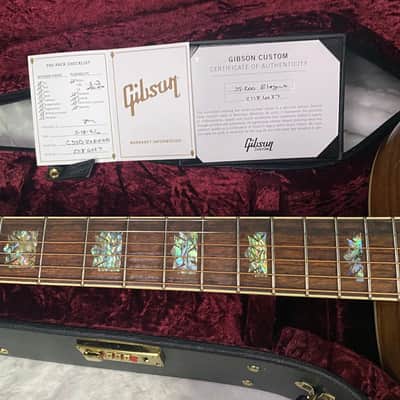 NEW! ! Gibson Custom Acoustic SJ-200 Elegant Koa Acoustic-Electric Guitar - Honey Burst - Authorized Dealer - 5.25 lbs - G07704 image 13