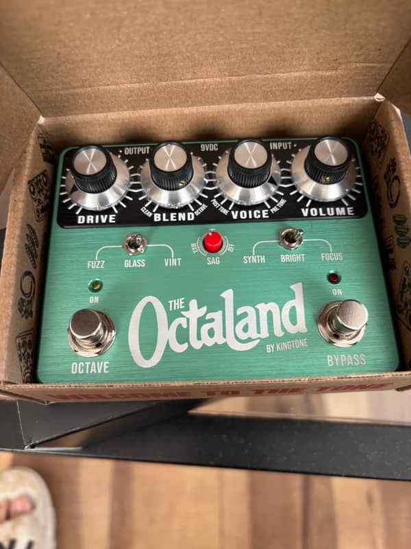 King Tone Guitar The Octaland Mini V1 | Reverb