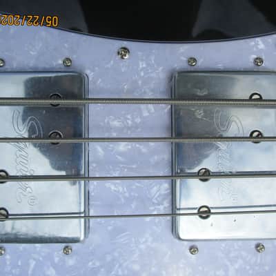 Squier Paranormal Rascal HH Bass Guitar, 2023, NOS, Charcoal Metalic image 5