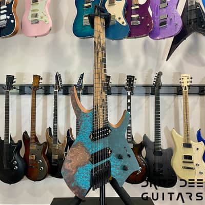 Ormsby Goliath 7 GTR Elite Multiscale Headless 7-String Electric Guitar w/ Bag-Copper Print image 2