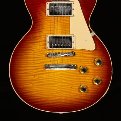 Gibson Custom Shop 1960 Les Paul Standard V2 Neck Washed Cherry Sunburst Murphy Lab Light Aged (673) image 3