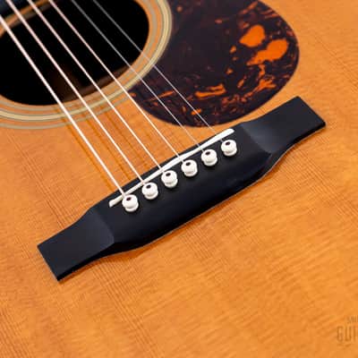 2012 Martin OM-28E Retro Acoustic Electric Guitar w/ Fishman F1 Aura+, Case image 9