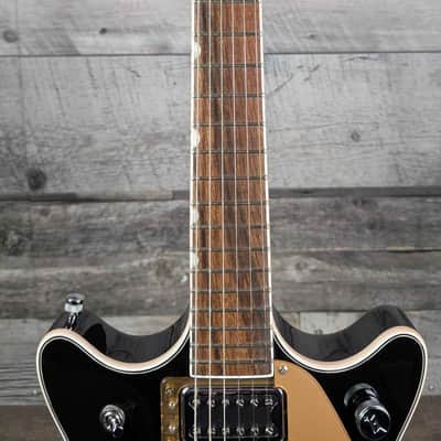 Gretsch G5222 Electromatic Double Jet BT w/V-Stoptail, Black image 5