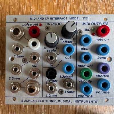 Buchla 225h MIDI-CV Interface 2010s - Silver image 1