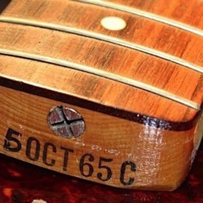 Left Handed Fender Precision Bass 1965 Sunburst image 12