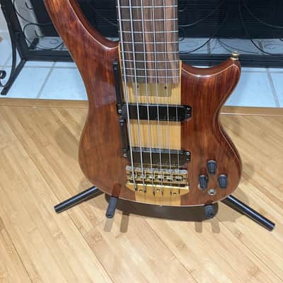 1993 Alembic Essence 6 String Fretless - Bubinga - with OHSC image 4