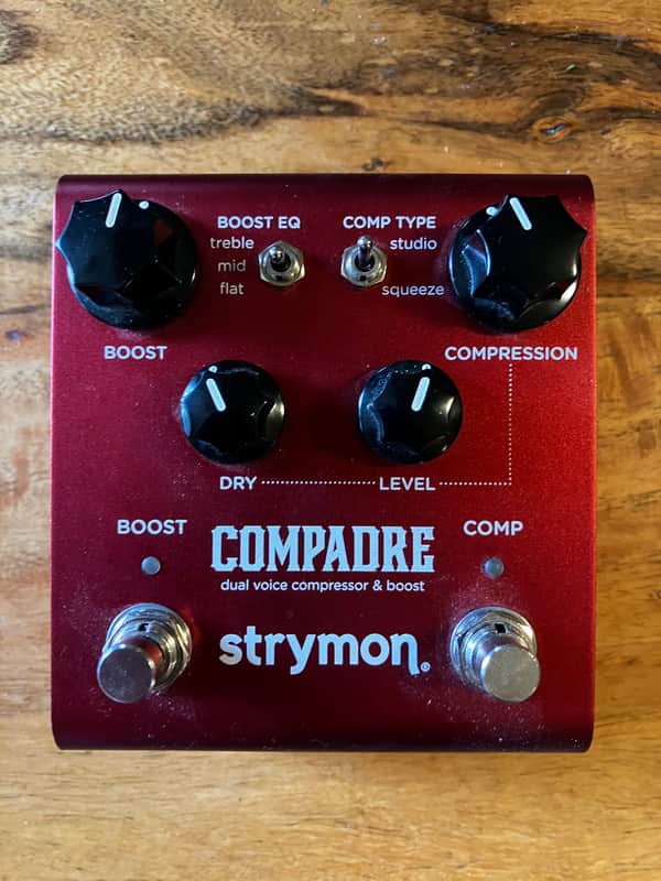 Strymon Compadre Dual Voice Compressor & Boost 2020 - Present - Red
