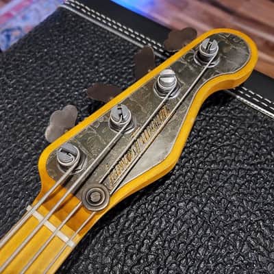 2012 James Trussart - Custom Rusty SteelCaster Bass - Metal Body! image 8