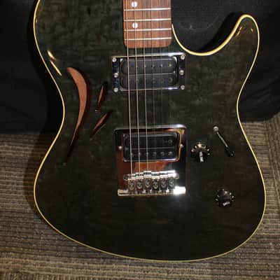 RARE Starfield Ibanez Cabriolet Limited Semi-Hollow Electric Guitar - Trans Olive image 10