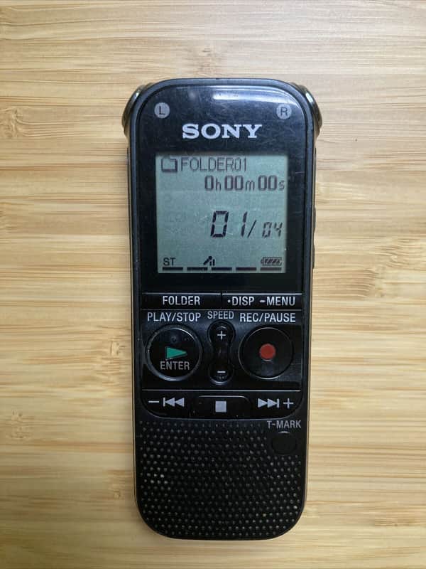 Sony IC Recorder ICD-AX412 Stereo Micro SD Voice Recording image 1