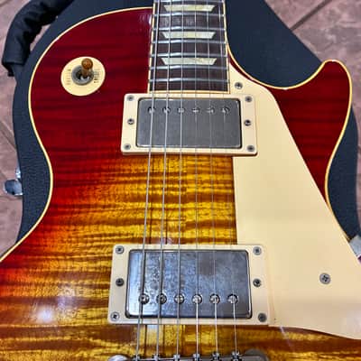 Orville LPS-80F Les Paul Standard Photo Flame 1994 - 1997 - Cherry Sunburst image 18