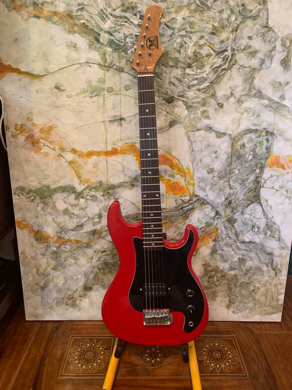 Hondo Vintage tele EST 1990’s  - Apple red image 1