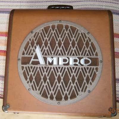 Ampro 12" Speaker Cabinet 1953 Brown & Tan image 5