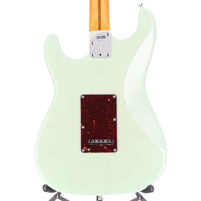 Fender Certified Pre-Owned American Professional II Stratocaster Thinline, Rosewood Fingerboard, Transparent Surf Green (J8) (10105) image 2
