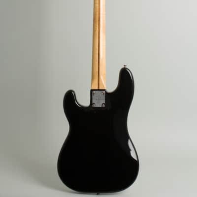 Fender  Precision Bass Solid Body Electric Bass Guitar (1975), ser. #647091, black tolex hard shell case. image 2