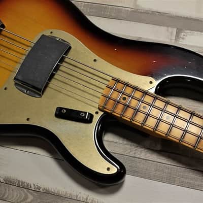 Fender Custom Shop 1959 Precision Bass - Journeyman Relic 3 Tone Sunburst image 11