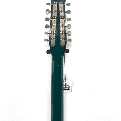 Jerry Jones Neptune 12 String 1998 - Rare Green image 15