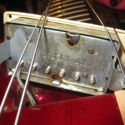 1982 Gibson XR-III Red Metallic w/ Original Protector Case image 11
