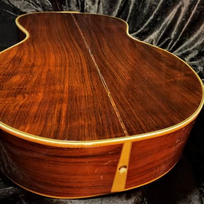 Guild F30 Rosewood Sunburst with F50 appointments Ultra Rare Bear Claw top Vintage Westerly Acoustic image 14