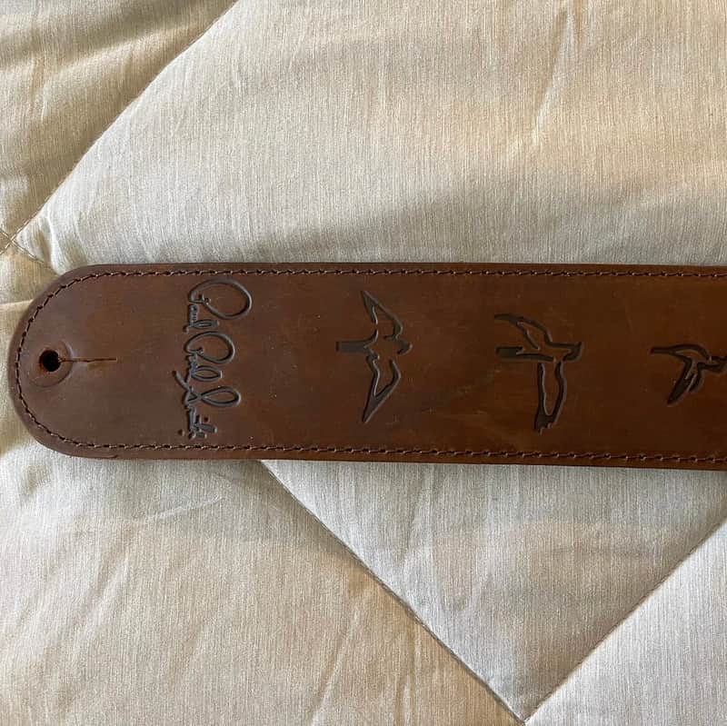 PRS Leather Birds Guitar Strap image 1