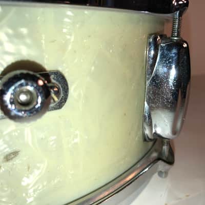 RARE 13” Slingerland Piccolo - White marine pearl image 5