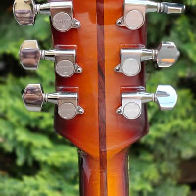 Klira Tone King 345 70s - Sunburst vintage german archtop jazz guitar image 9