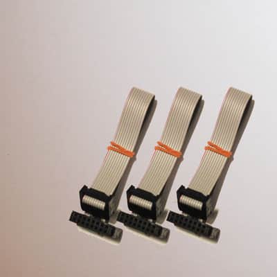 A35 (Pack of 3) • 13.5" 16pin to 10pin Power Connector • Eurorack Power Bus Ribbon Cable • Avantgarde Sound 2024 image 1