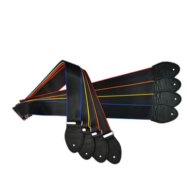 Souldier 'Edge Stripe' Guitar Strap in Yellow and Black image 3