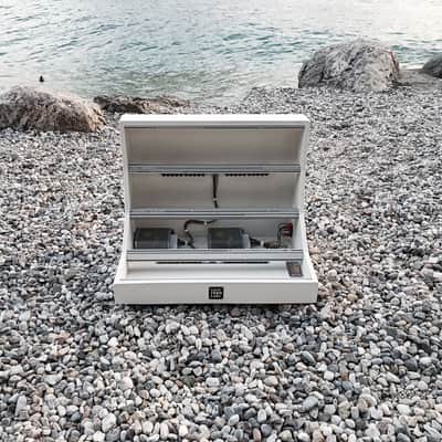 12U Eurorack Case Powered, 84 or 104 hp, modular synthesizer synth image 5