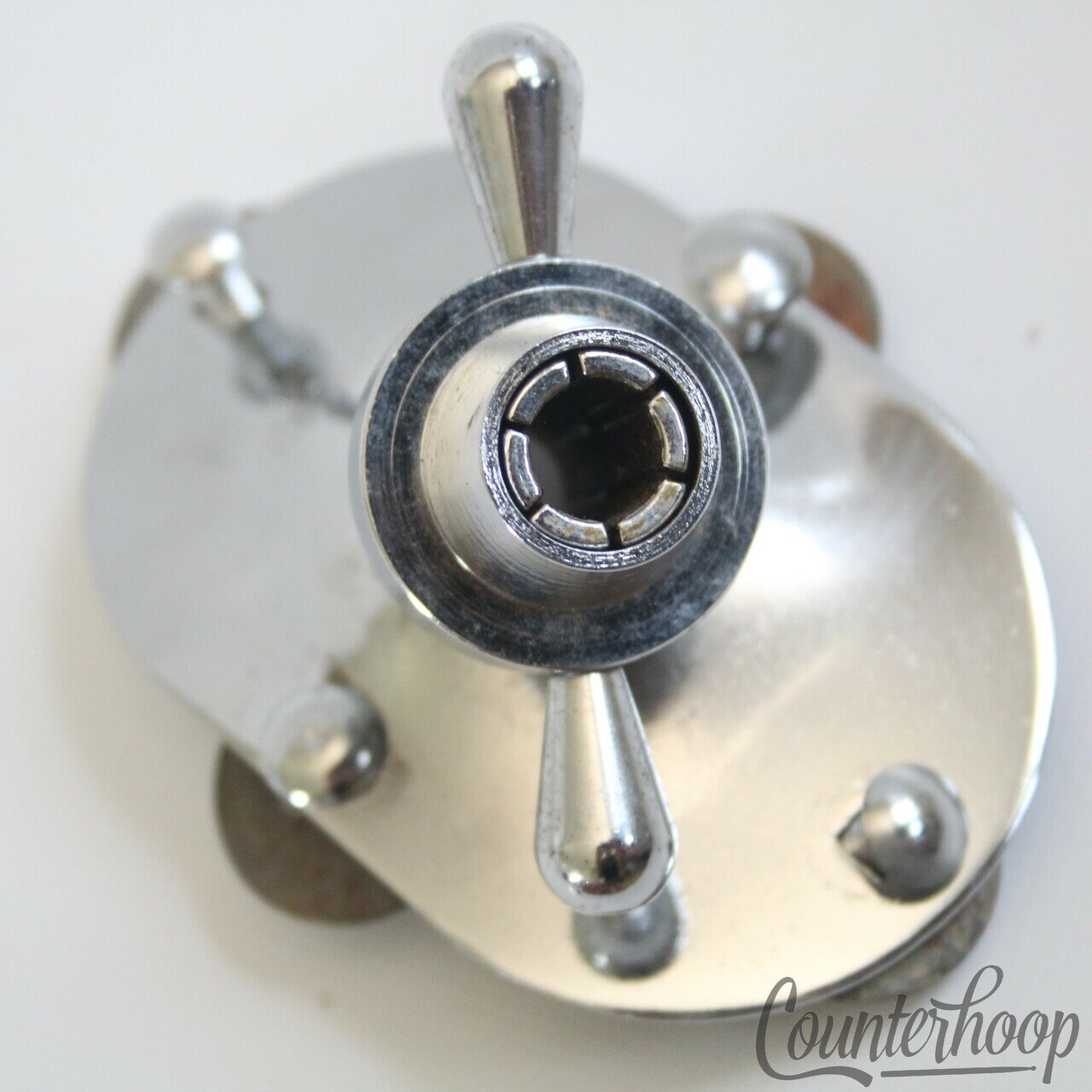 Rogers Bass Drum Spur/Tom/Cymbal Arm Mount+Machined Collet Cleveland Powertone60 — main photograph