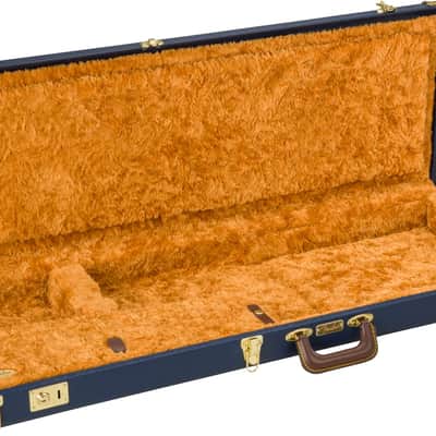 Fender Classic Series Wood Case Strat/Tele, Navy Blue image 2