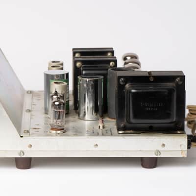Fisher X-100-B Stereo Integrated Tube Amplifier - EX Working w/ orig Manuals image 2