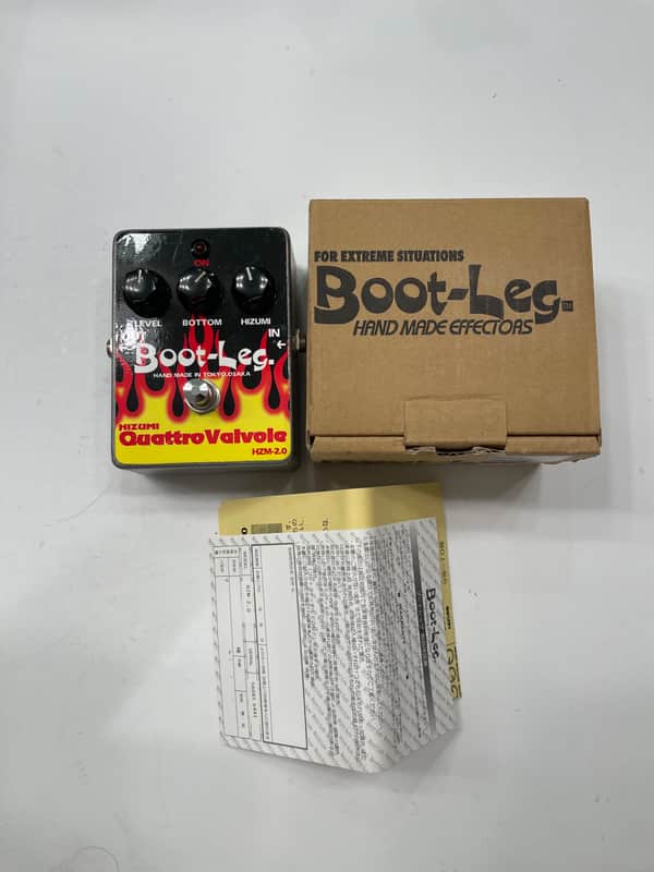 Boot-Leg HZM-2.0 Hizumi Quattro Valvole Overdrive Guitar Effect