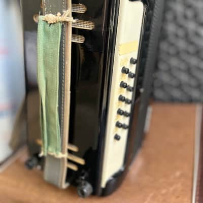 Silvertone Piano Accordion with case and strap- Must go! Plays good. Ships fast! image 15