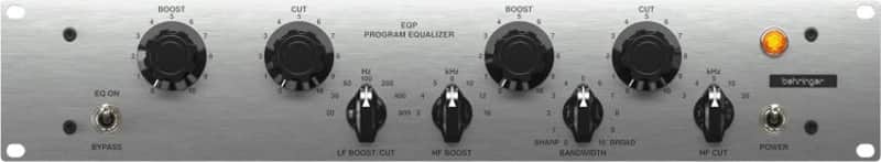 Behringer EQP Classic Tube Equalizer image 1