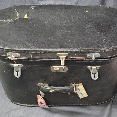 Vintage Indian Tabla Set hand drum percussion case damaged image 4