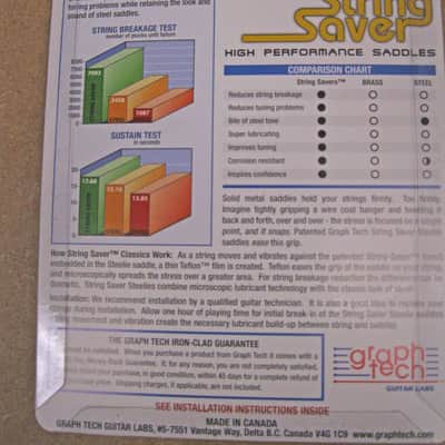 Graph Tech String Saver ABR-1 Saddle Set image 3