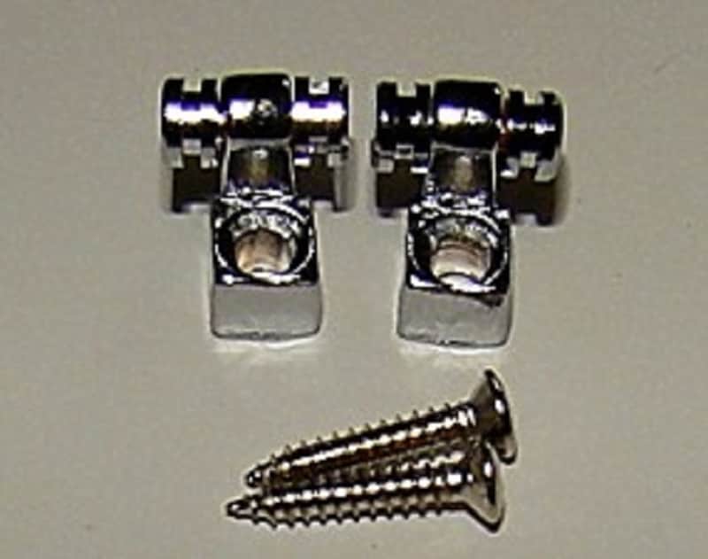 Roller String Trees,  Chrome, Pack Of Two with Mounting Screws image 1