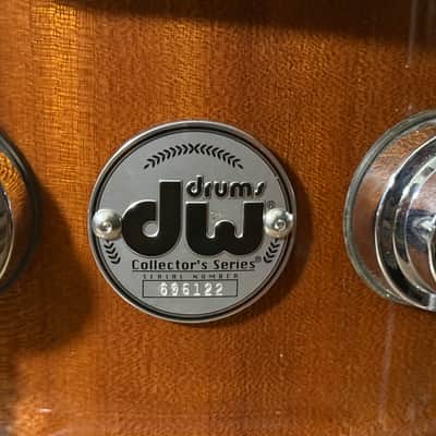 DW Collector's Series Mahogany / Cherry Hybrid 5.5x14" Snare Drum image 2