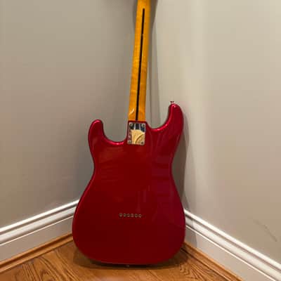Unbranded Strat-style hardtail - Red sparkle image 2