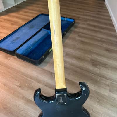 1965 Burns/Baldwin Baby Bison Bass - Black w/OHSC image 7