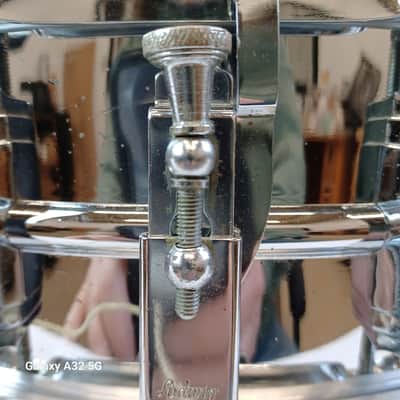 Ludwig 1964#98250 Supraphonic 5x14"Snare Drum Vintage 60s Keystone Badge Chicago image 10